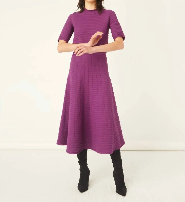 Olivia Dress in Purple