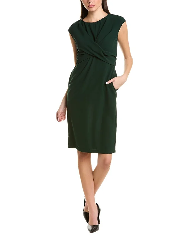 Max Studio Twist Front Shift Dress