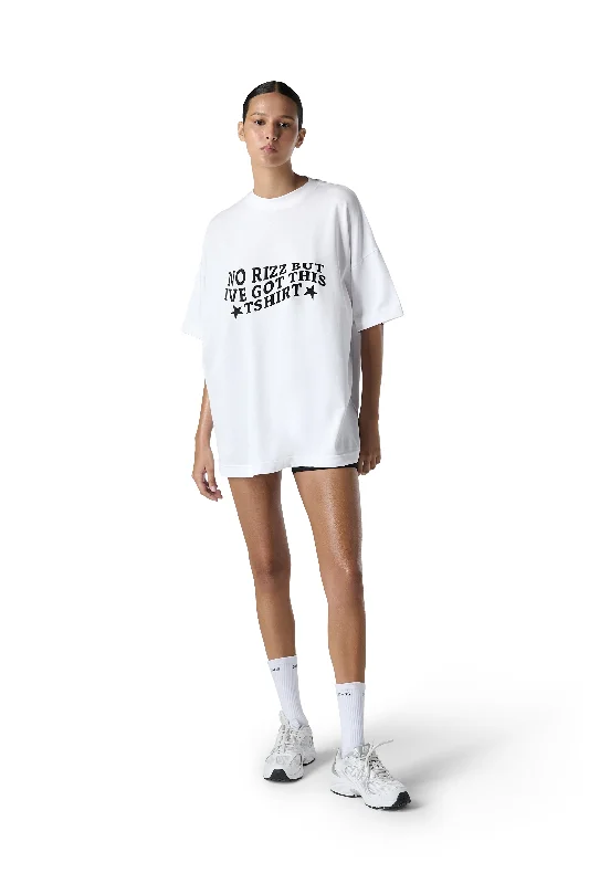 Rizz Slogan Oversized Tee