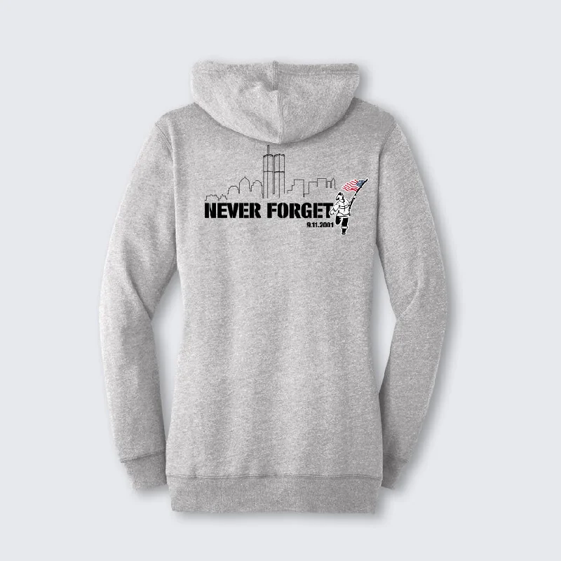 T2T Never Forget Hoodie – Women - (Grey) SALE!