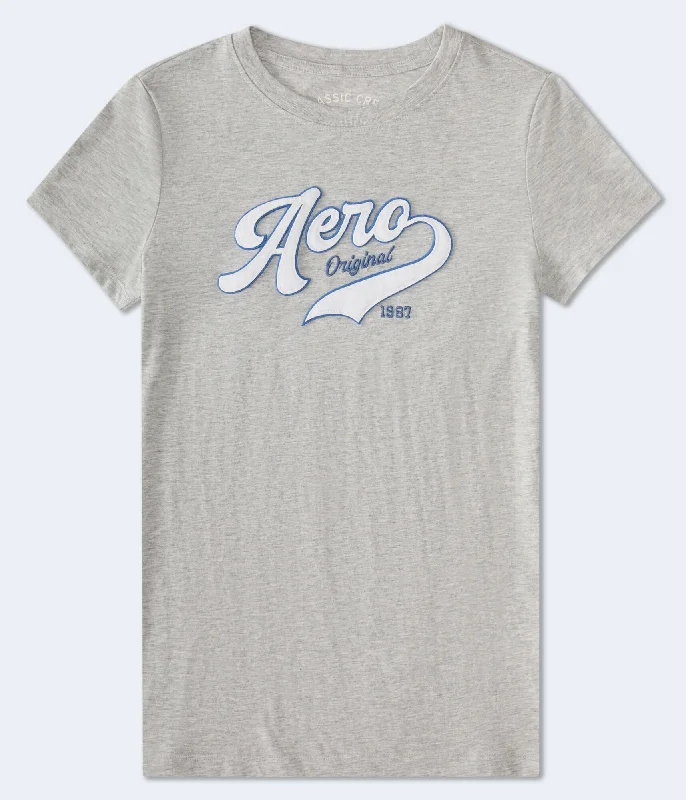 Aeropostale Script Appliqué Graphic Tee