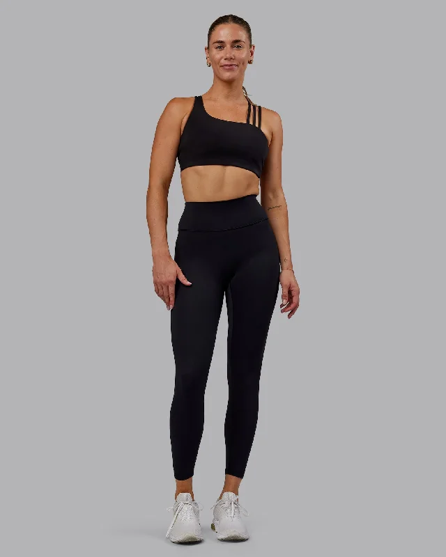 Fusion 7/8 Length Leggings - Black