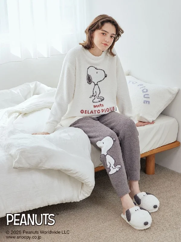 [PEANUTS] Baby Moco Jacquard Pullover & Pants Set