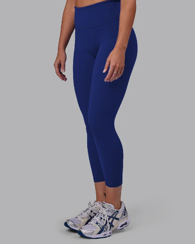 Fusion 7/8 Length Leggings - Midnight Blue