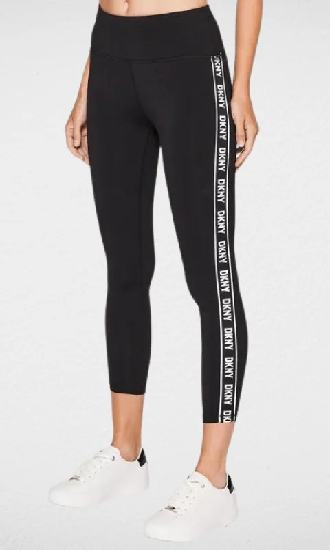 Women High Waist Legging -DKNY (Black)