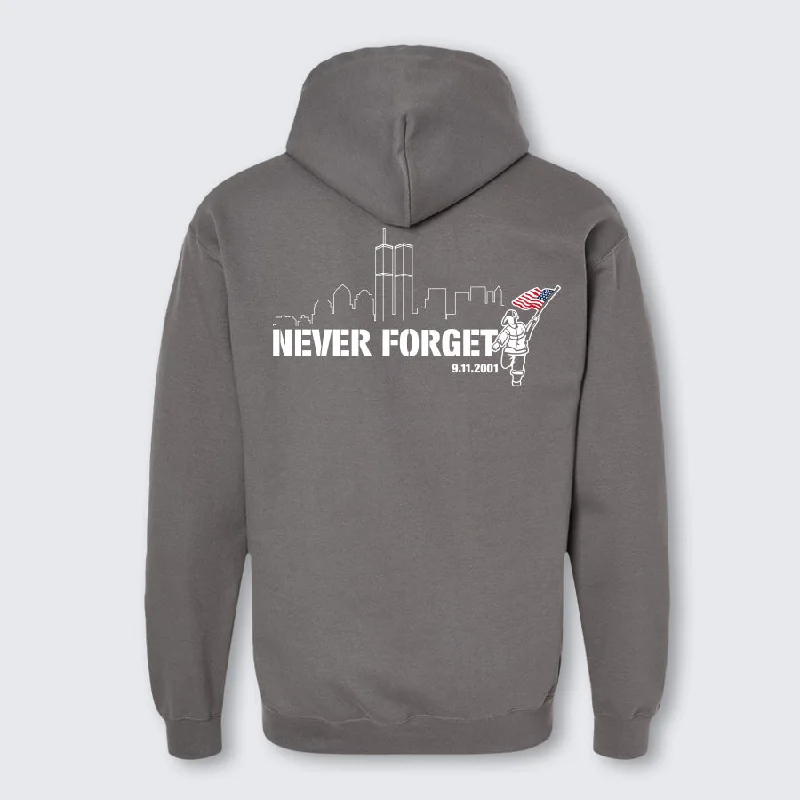 T2T Never Forget Hoodie – Unisex - (Grey)