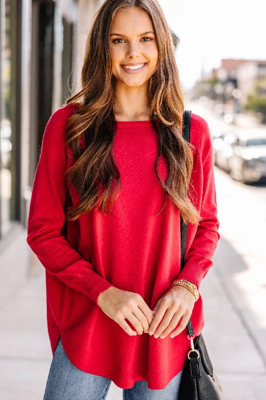 Good Girl Gone Lipstick Red Classic Tunic