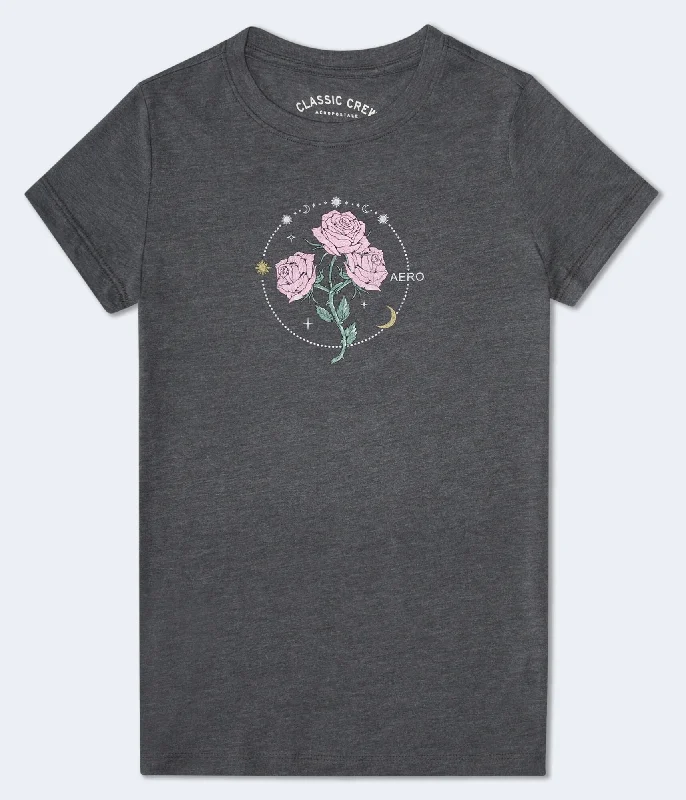 Aeropostale Celestial Rose Graphic Tee