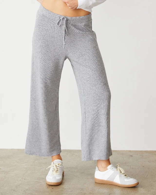 Supersoft French Terry Crop Lounge Pant