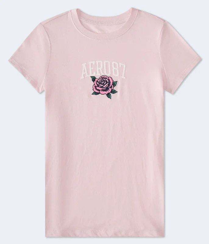 Aeropostale 87 Rose Graphic Tee