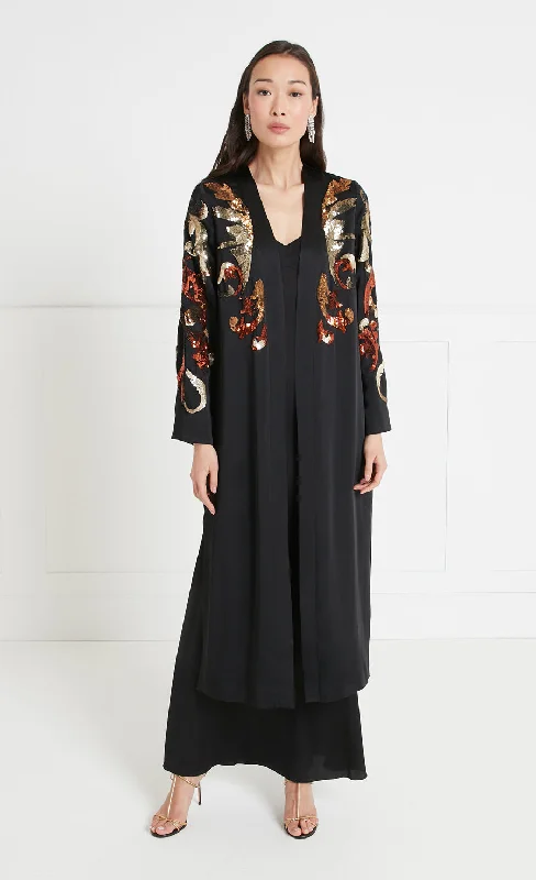 Affordable Online Boutiques Novella Kimono - Black