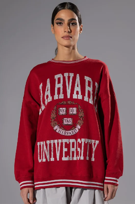 HARVARD OVERSIZED SWEATSHIRT