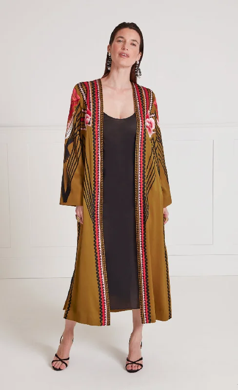 Fashion Women's Clothing Romina Kimono - Honey