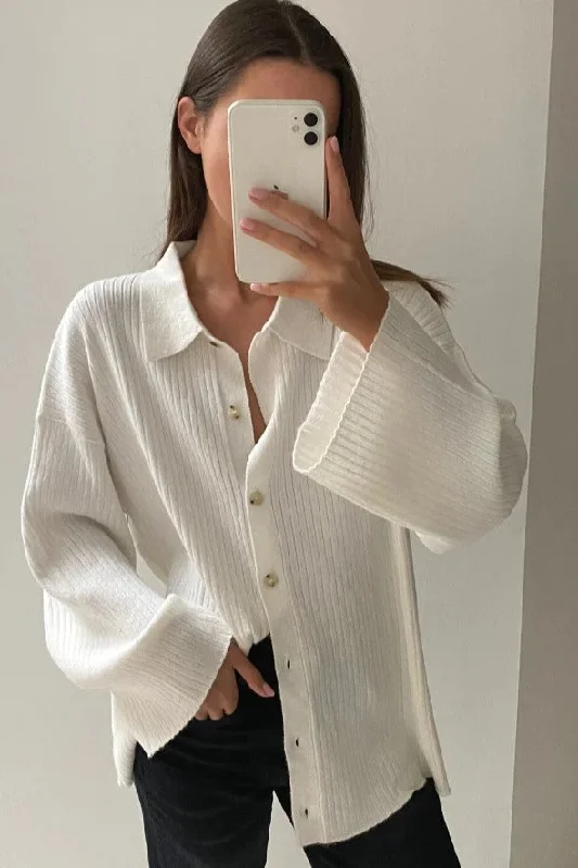 Charli Dominika Cardigan in Moonbeam