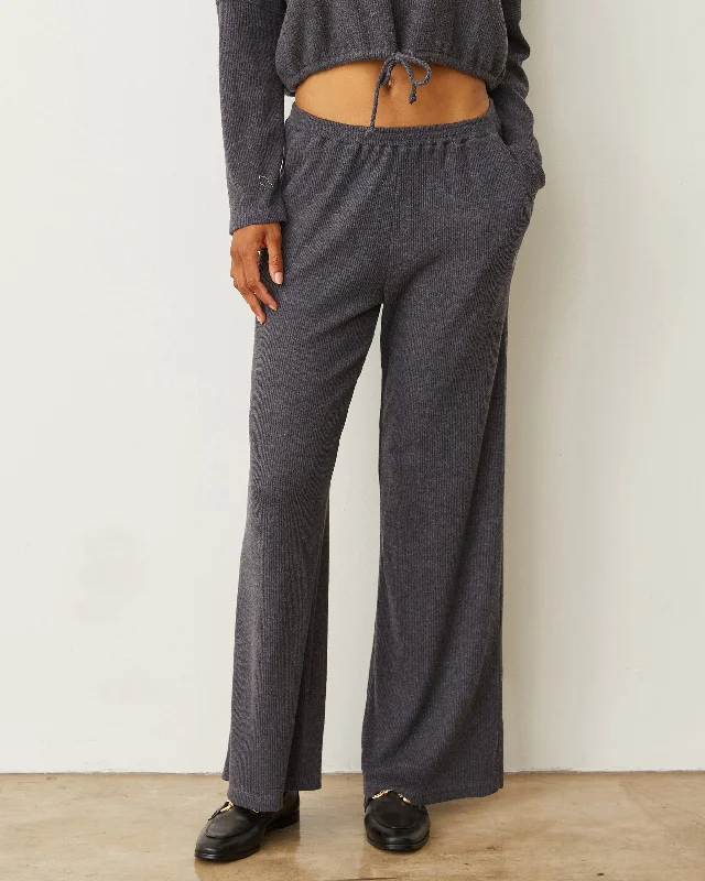 Brushed Rib Pant