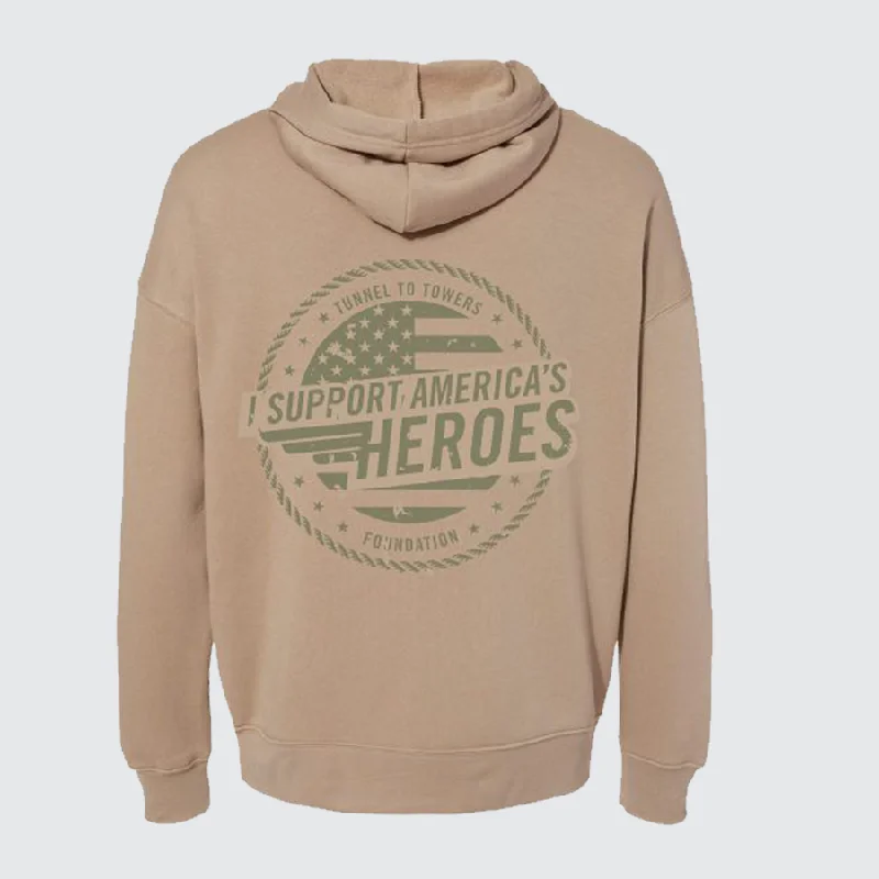 T2T Heroes Hoodie (Tan) CLEARANCE