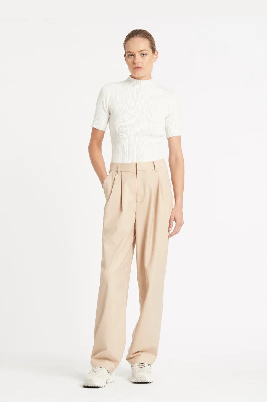 Andie Merino Short Sleeve Knit