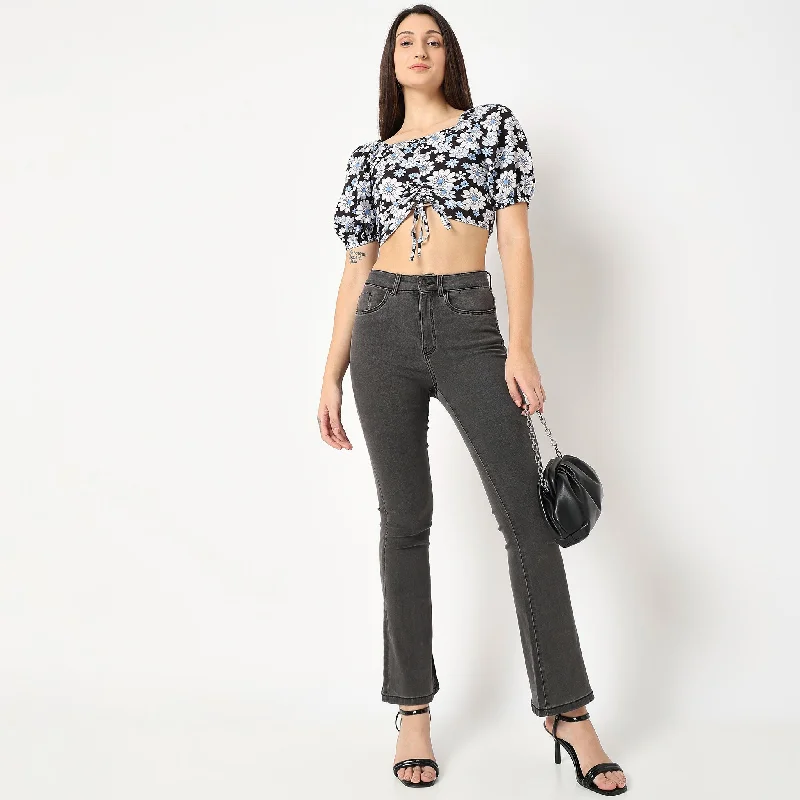 Regular Fit Floral Top