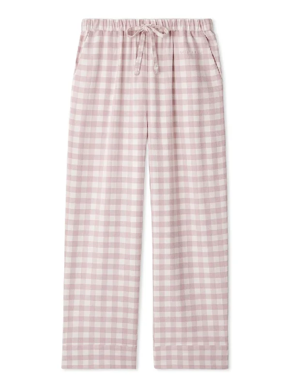 Checked Pajama Pants