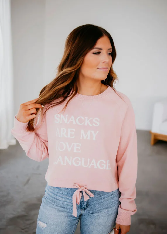 Love Language Graphic Pullover