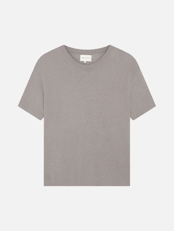 Ezra Short Sleeve Tee in Grey