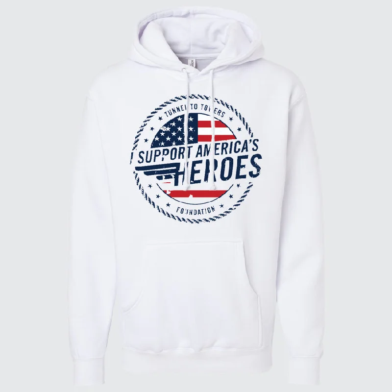 T2T Heroes Hoodie – Unisex (White) CLEARANCE