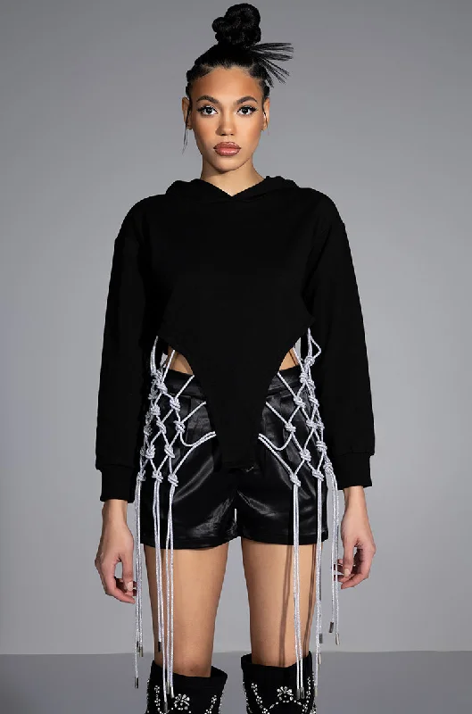 DAY N NIGHT FRINGE SWEATSHIRT