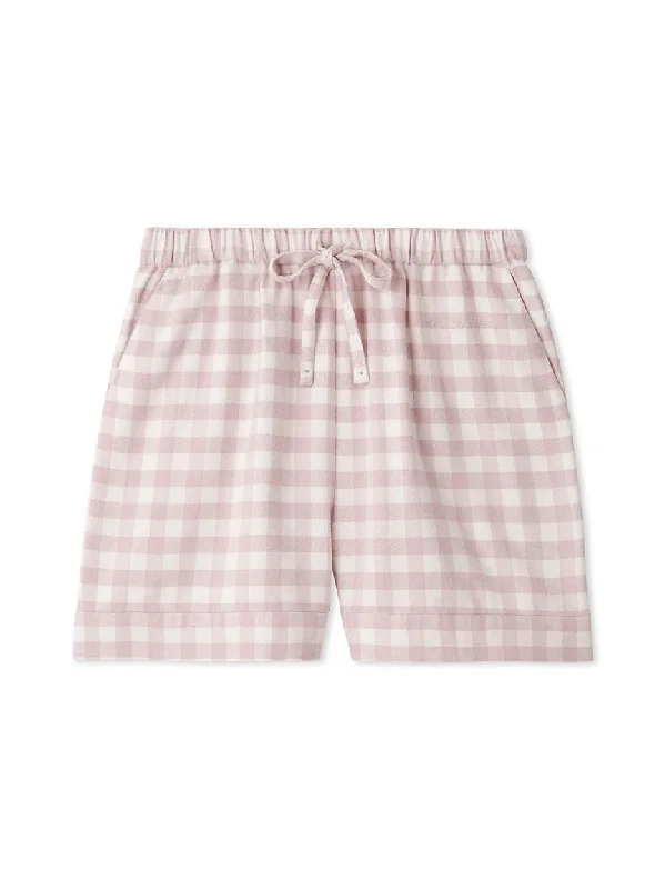 Checkered Lounge Shorts