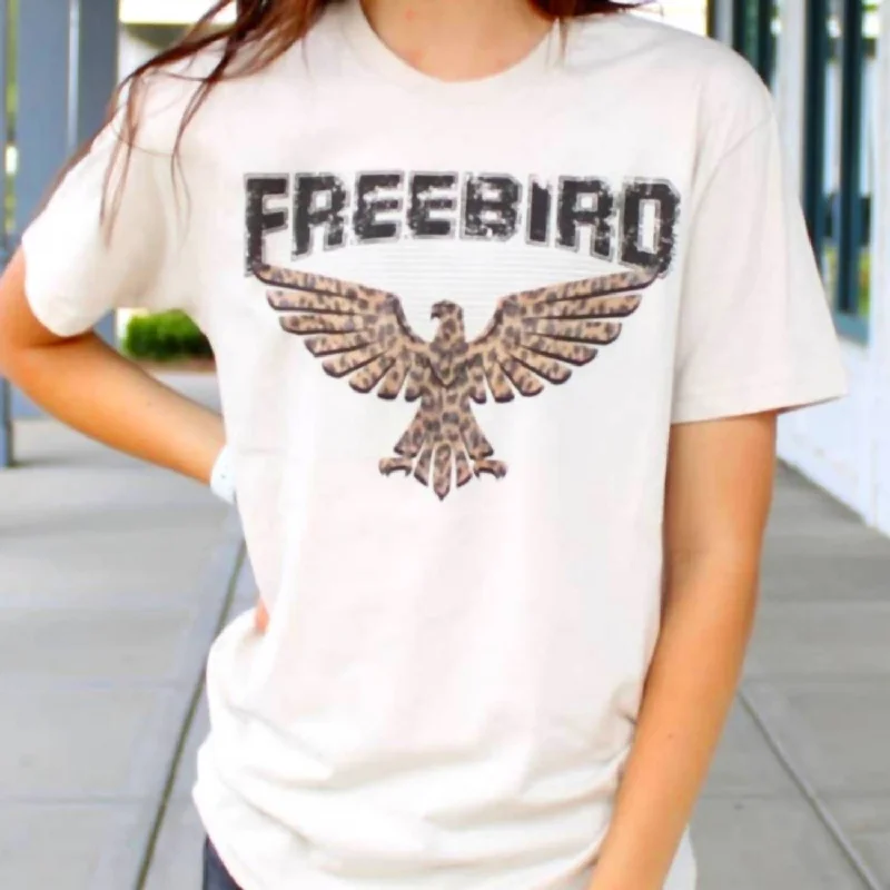 Freebird Thunderbird Southwestern Graphic Tee In Sand