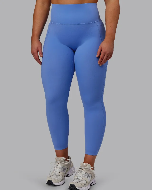 Elixir 7/8 Length Leggings With Pockets - Ultramarine