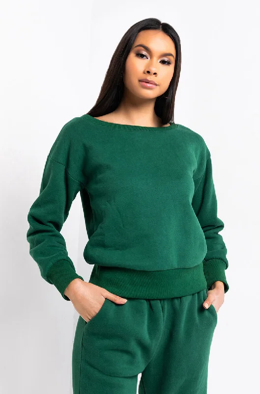 PAXTON ROXANNE SWEATSHIRT GREEN