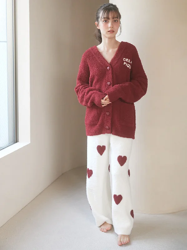 Chocolate & Framboise Baby Moco Heart Lounge Pants