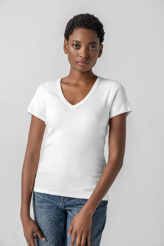 Short Sleeve V-Neck