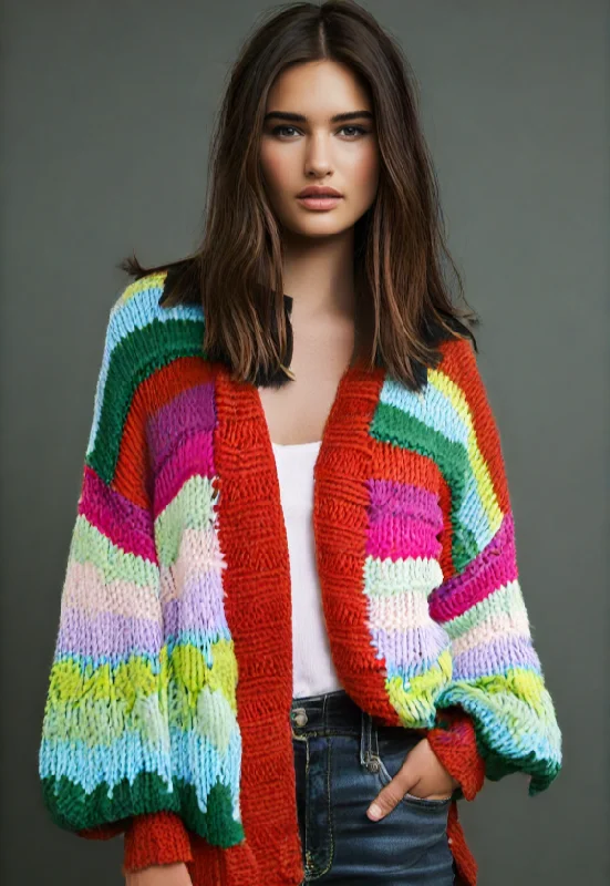 Joy Colourful Cardigan