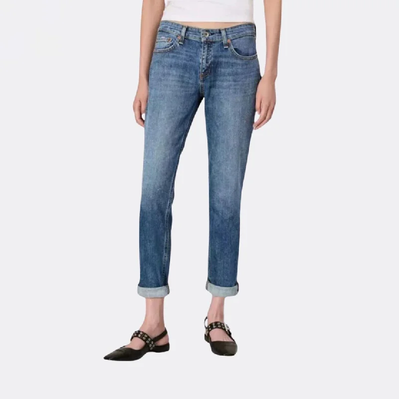 Dre Low-Rise Slim Boyfriend (Julienne)