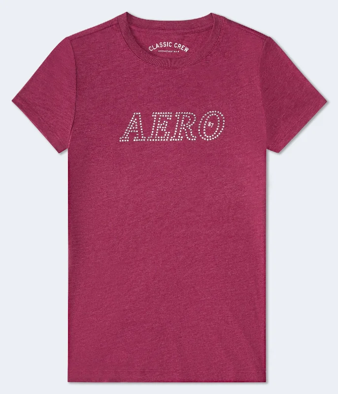 Aeropostale Rhinestone Graphic Tee