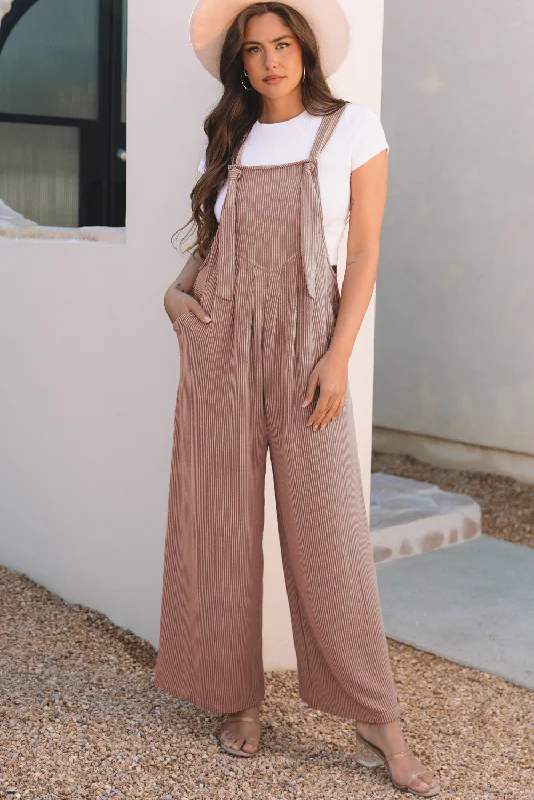 Adjustable Straps Wide Leg Loose Overall